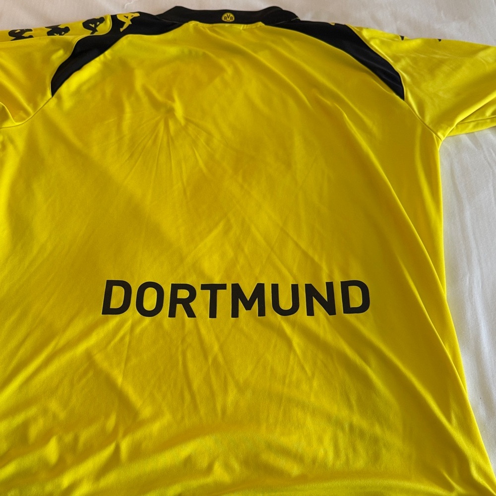 Borissia Dortmund Kappa BVB Yellow and Black Soccer Jersey Germany - XXL - Picture 8 of 9